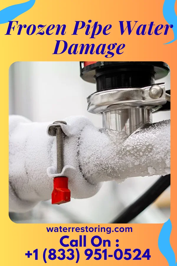 Frozen Pipe Water Damage in Omaha, TX
